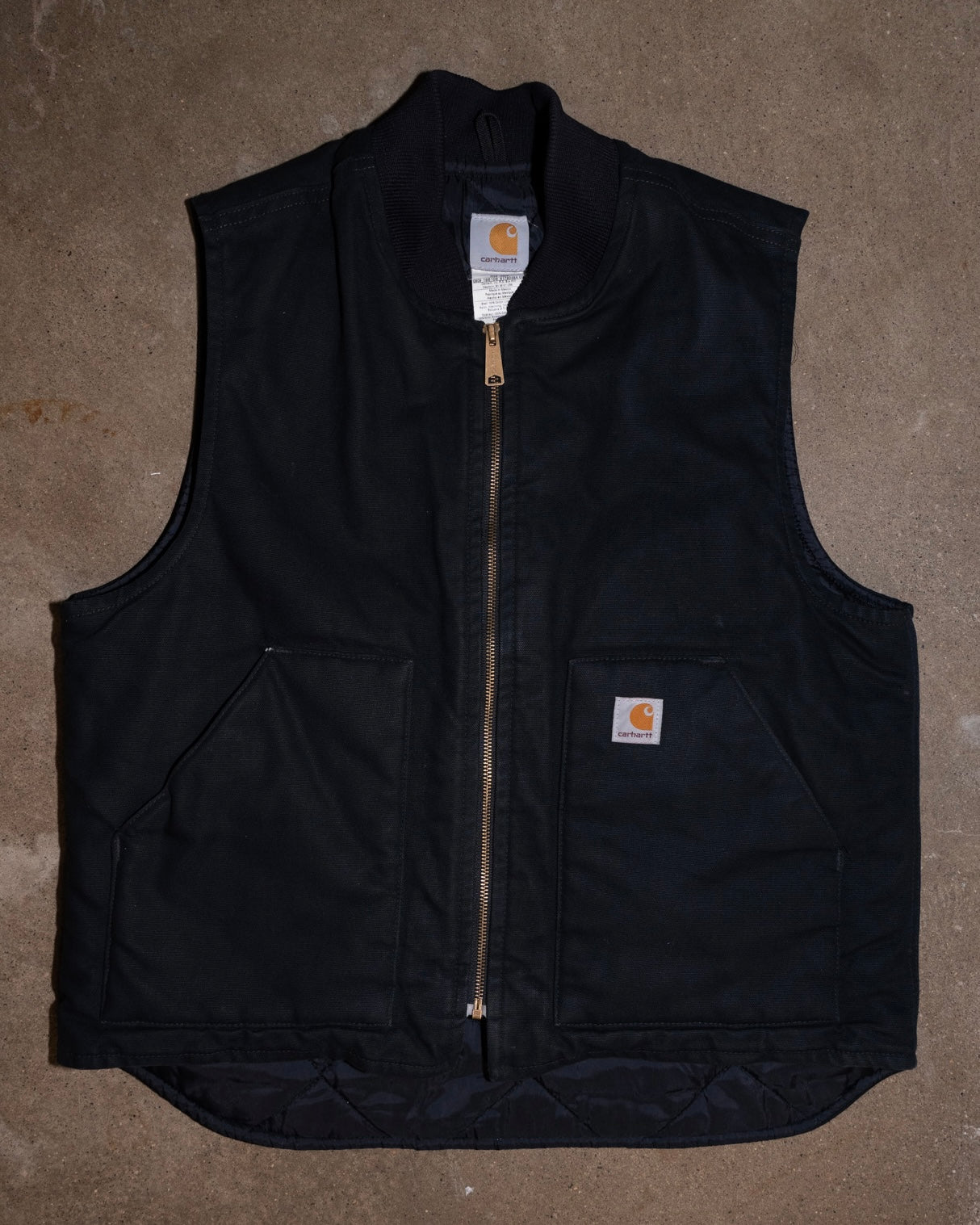 Carhartt - Firm Duck Insulated Rib Collar Vest