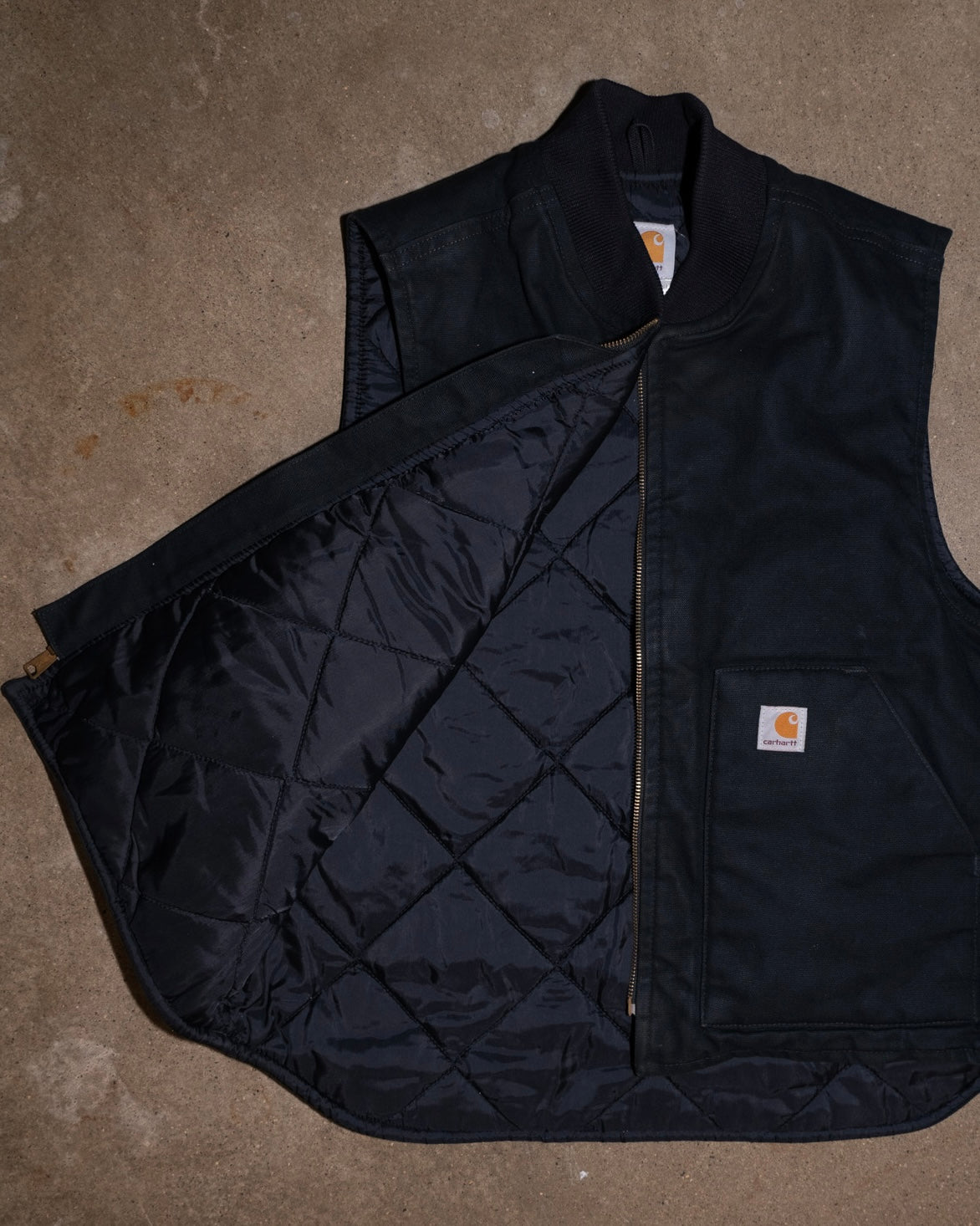 Carhartt - Firm Duck Insulated Rib Collar Vest